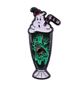 Ghostbusters 'Slimer Diner Shake' Enamel Pin