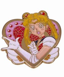 Alternative view of Sailor Moon 'Super S Pose' Enamel Pin