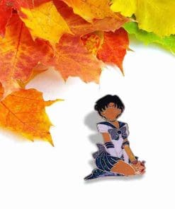 Alternative view of Sailor Moon 'Sailor Mercury' Enamel Pin