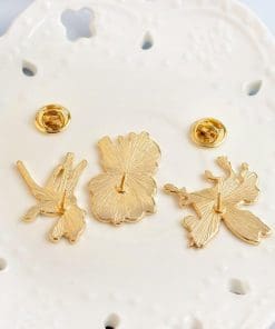 Alternative view of Cute 'Cookie Unicorn' Enamel Pin