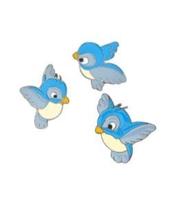 Cinderella 'Blue Bird | Set of 3' Enamel Pin