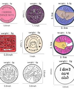 Always Sleepy Club Enamel Pin - Image 3