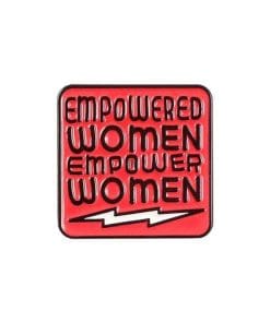 Empowered Women Enamel Pin