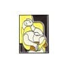 Abstract Painting 'The Kiss' Enamel Pin