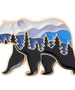 Forest Garden 'Pines Bear' Enamel Pin