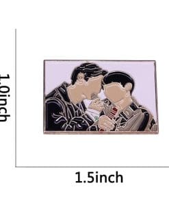 Alternative view of EXO's 'Baekhyun and Chanyeol' Kpop Enamel Pin