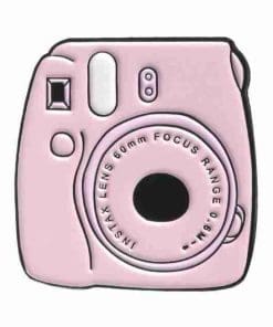 Alternative view of Pink Instax Camera 'Castle' Enamel Pin