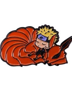 Naruto 'Sleeping Naruto and Kurama' Enamel Pin