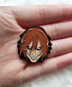 Alternative view of Attack On Titan 'Eren Yeager' Enamel Pin
