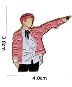 Alternative view of BTS 'RM' Kpop Enamel Pin