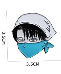 Attack On Titan 'Levi Ackerman' Enamel Pin - Image 6