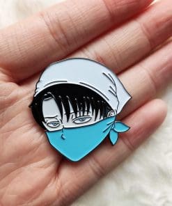Alternative view of Attack On Titan 'Levi Ackerman' Enamel Pin