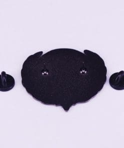Alternative view of Black Panther 'Wakanda Forever' Enamel Pin
