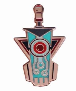 Transistor 'Transistor Sword' Enamel Pin