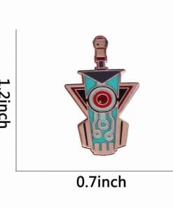 Transistor 'Transistor Sword' Enamel Pin - Image 5