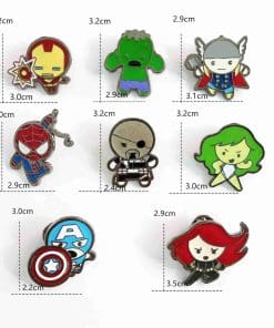 Alternative view of Thor 'Hammer | Chibi' Enamel Pin