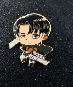 Attack on Titan 'Levi Sword Weapon | Chibi' Enamel Pin