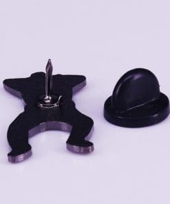 Alternative view of Funny 'Male Stripper' Enamel Pin