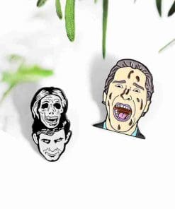 Psycho Set of 2 'Norman Bates' ` Enamel Pin