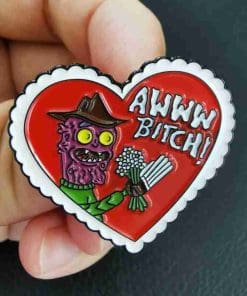 Rick and Morty 'Scary Terry | Nightmare on Elm Street | Awww Bitch' Enamel Pin