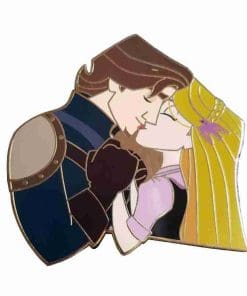Alternative view of Tangled 'Princess Rapunzel and Flynn Rider' Enamel Pin