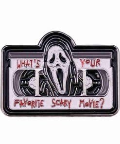 Scream 'What's Your Favorite Scary Movie?' Enamel Pin