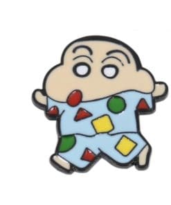 Crayon Shin Chan 'Running in PJ's' Enamel Pin