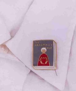 Alternative view of The Handmaid's Tale Book Enamel Pin