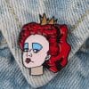 Allice in Wonderland 'Red Queen' Enamel Pin