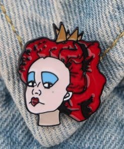 Allice in Wonderland 'Red Queen' Enamel Pin