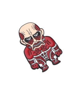 Alternative view of Attack on Titan 'Colossal Titan | Tired Chibi' Enamel Pin