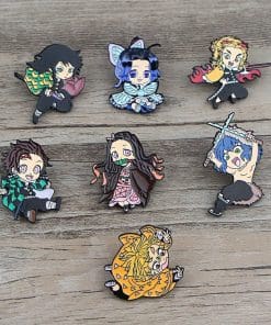 Alternative view of Demon Slayer: Kimetsu No Yaiba 'Tanjiro Sword' s Enamel Pin