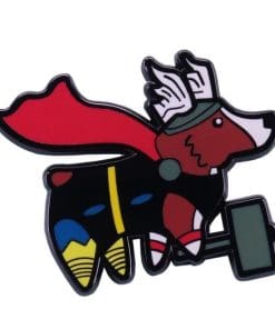 Cute Dog 'Thor Hammer | Mjollnir' Enamel Pin