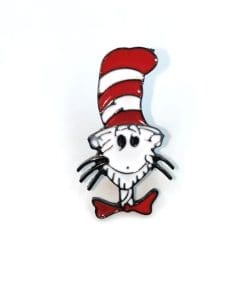 Dr. Seuss 'The Cat in the Hat x Jack Head' Enamel Pin