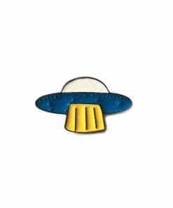 UFO Space Ship Enamel Pin