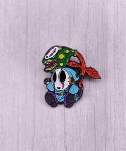 Alternative view of Spirited Away 'Kaonashi | Plant Monster' Enamel Pin