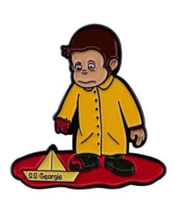 Curious George 'Paper Boat | SS Georgie' Enamel Pin