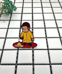 Curious George 'Paper Boat | SS Georgie' Enamel Pin - Image 7