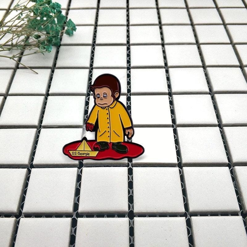 Curious George 'Paper Boat | SS Georgie' Enamel Pin - Image 7