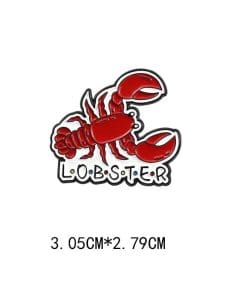 Friends 'Yummy Lobster' Enamel Pin - Image 4