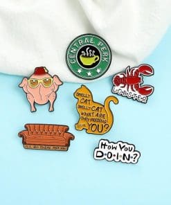 Alternative view of Friends 'Central Perk | Coffee' Enamel Pin
