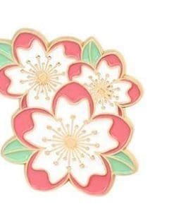 Flower Cherry Blossom 'Sakura ver.01' s Enamel Pin