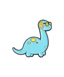 Funny Dinosaur 'Weirdo' Enamel Pin