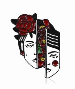 Split Personality 'Strange Rose' Enamel Pin