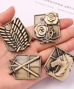 Alternative view of Attack On Titan 'Trainee Squad | Emblem' Enamel Pin