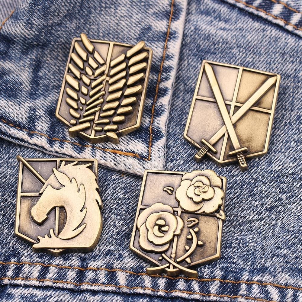 Attack On Titan 'Stationary Guard | Emblem' Enamel Pin - Image 5
