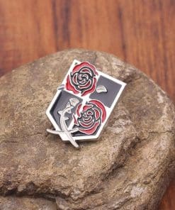 Alternative view of Attack On Titan 'Stationary Guard | Colored Emblem' Enamel Pin