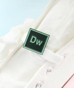 Alternative view of Adobe Photoshop Command 'Dreamweaver | Dw' s Enamel Pin