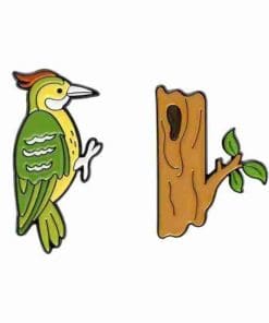 Alternative view of Wild Animals 'Kookaburra | Bird' Enamel Pin