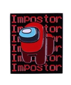 Among Us 'Red Impostor' Enamel Pin